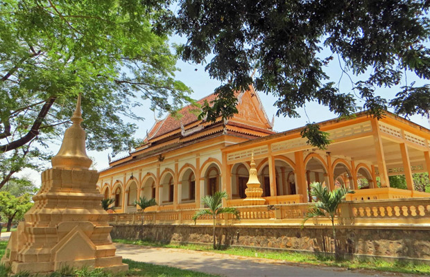 Wat Damnak, The Khmer Library
